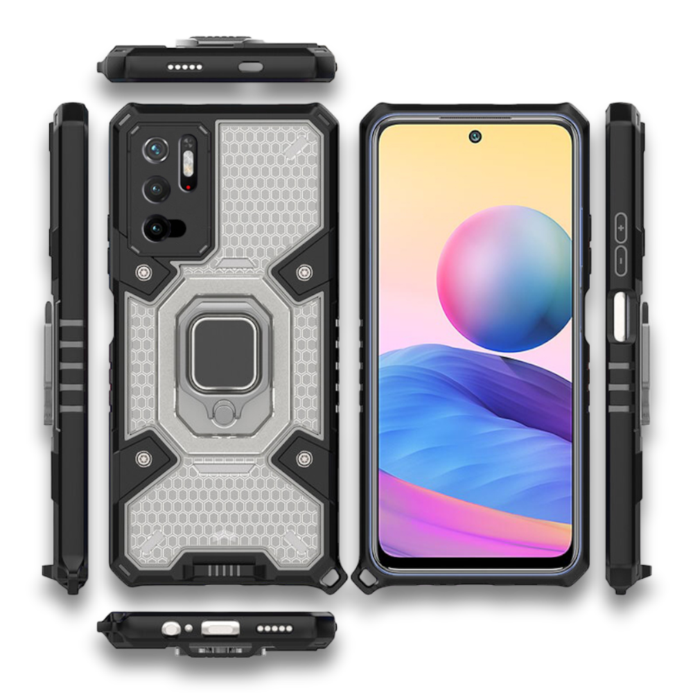 Silikonski ovitek "Honeycomb armor ring" za Poco M3 Pro 5G – Infostyle