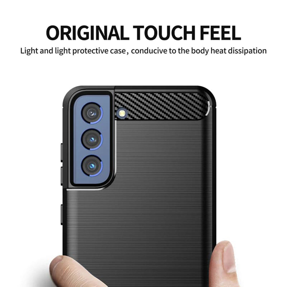 Silikonski ovitek "carbon" za Mi 11 Ultra - Črna – Techsuit