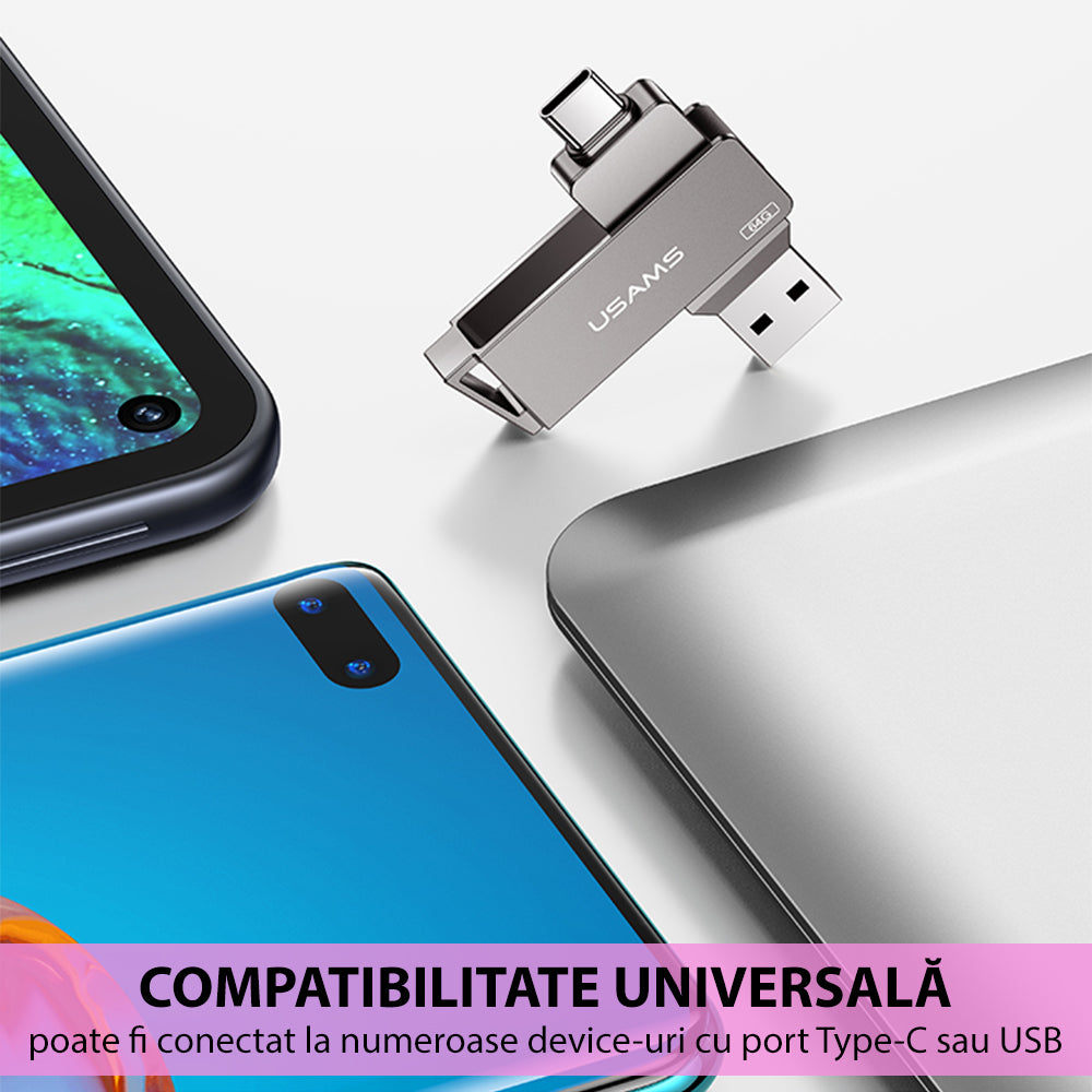 USB-C in USB ključ 32GB – Usams