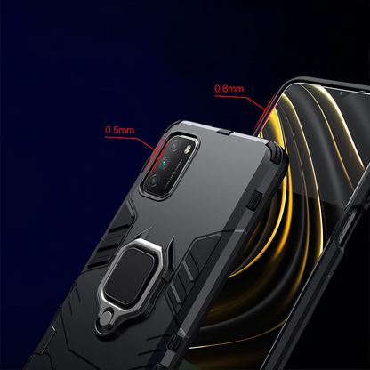 Silikonski ovitek "ring" za iPhone 14 Pro Max - Črna – Infostyle