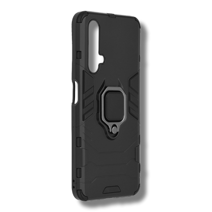 Silikonski ovitek "ring" za Xiaomi Realme X50 5G - Črna – Infostyle