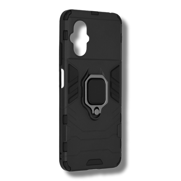 Silikonski ovitek "ring" za Realme C11 2021 - Črna – Infostyle