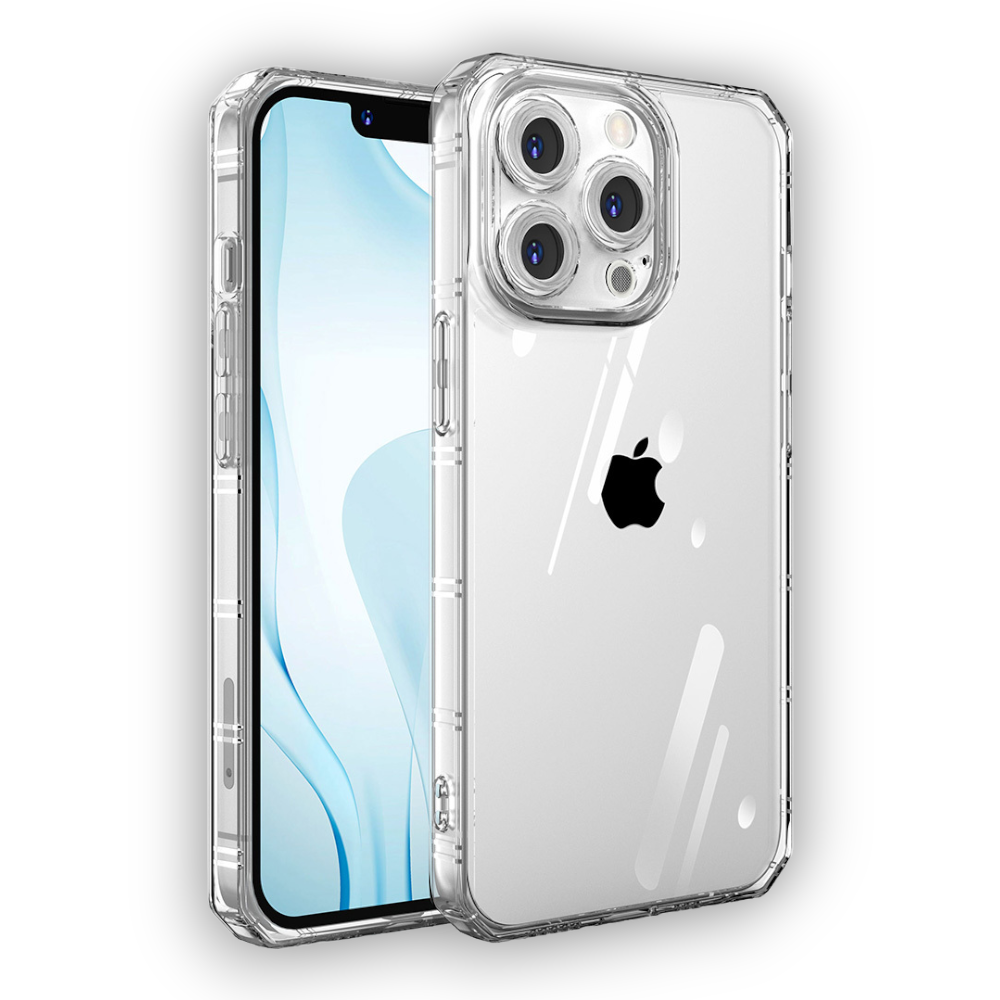 Silikonski ovitek "Armor antishock" za iPhone 12 Pro Max - Prozoren – Infostyle