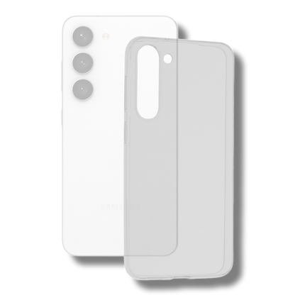 Silikonski ovitek "Ultra Slim" za Samsung Galaxy S23 Plus (0.3mm) - Prozoren – Infostyle – Prozorna / Silikon