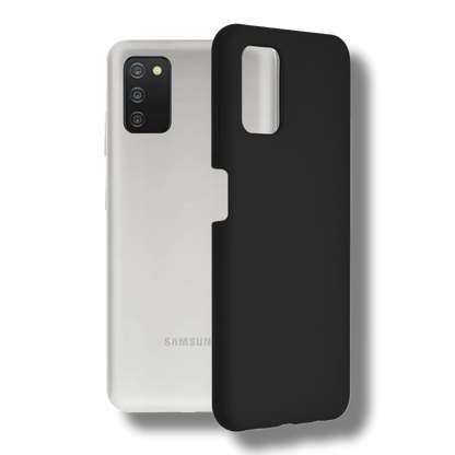 Silikonski ovitek "Soft Edge" za Samsung Galaxy A03S - Črna – Techsuit