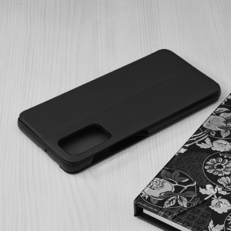 Pametna preklopna torbica za Samsung Galaxy A03S – Infostyle – Oranžna / Ekološko usnje + PC