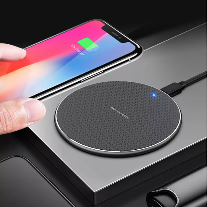 Brezžični polnilec Fast Charger - Črna – Infostyle