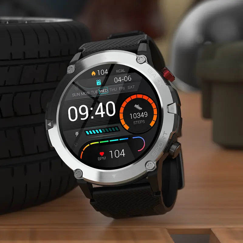 Športna pametna ura CloudFIT - Črna – Infostyle