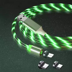 Magnetni kabel 3 v 1 v treh barvah – Infostyle – Zelena