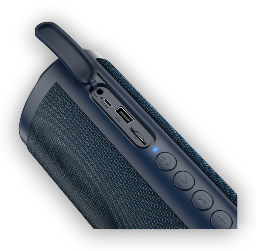 Bluetooth zvočnik Hoco HC4 v 3 barvah s tehnologijo IPX5 – Rdeča
