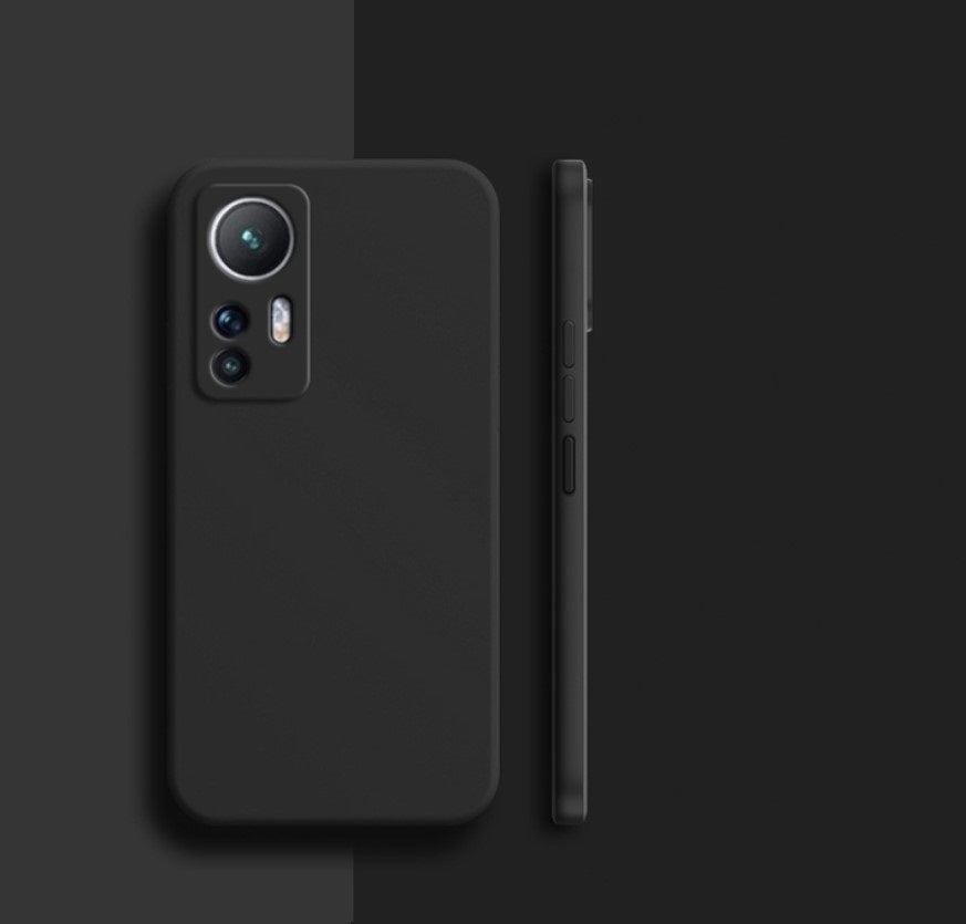 Silikonski ovitek "Lite" za Xiaomi 12 Pro – Vennus – Rdeča / Silikon