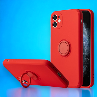 Silikonski ovitek "Silicone Ring" z držalom za Xiaomi Redmi Note 11 Pro/Note 11 Pro 5G – Vennus