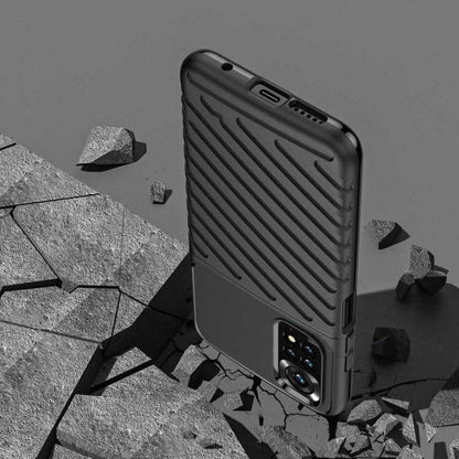 Ovitek "Thunder" za Xiaomi Poco M5S - Črna – Infostyle