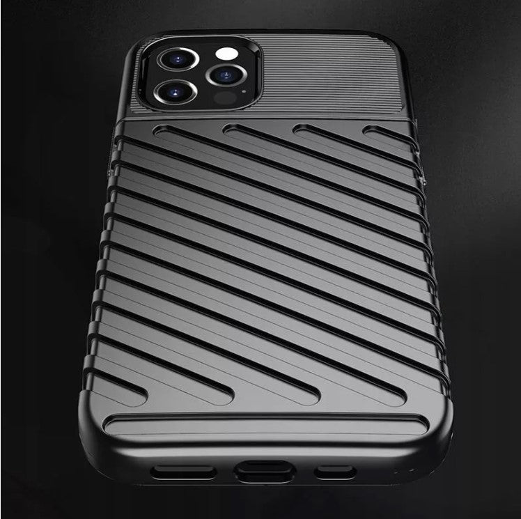 Ovitek "Thunder" za iPhone 12 Pro Max - Črna – Infostyle