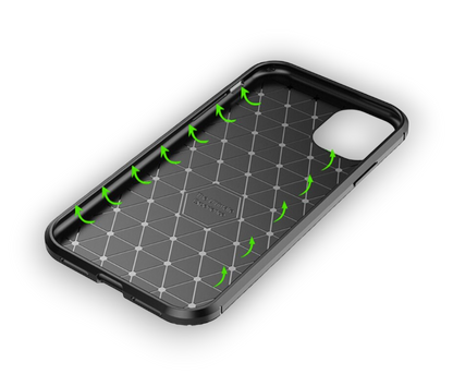 Ovitek "Vennus Carbon Elite" za Samsung Galaxy A13 5G - črna