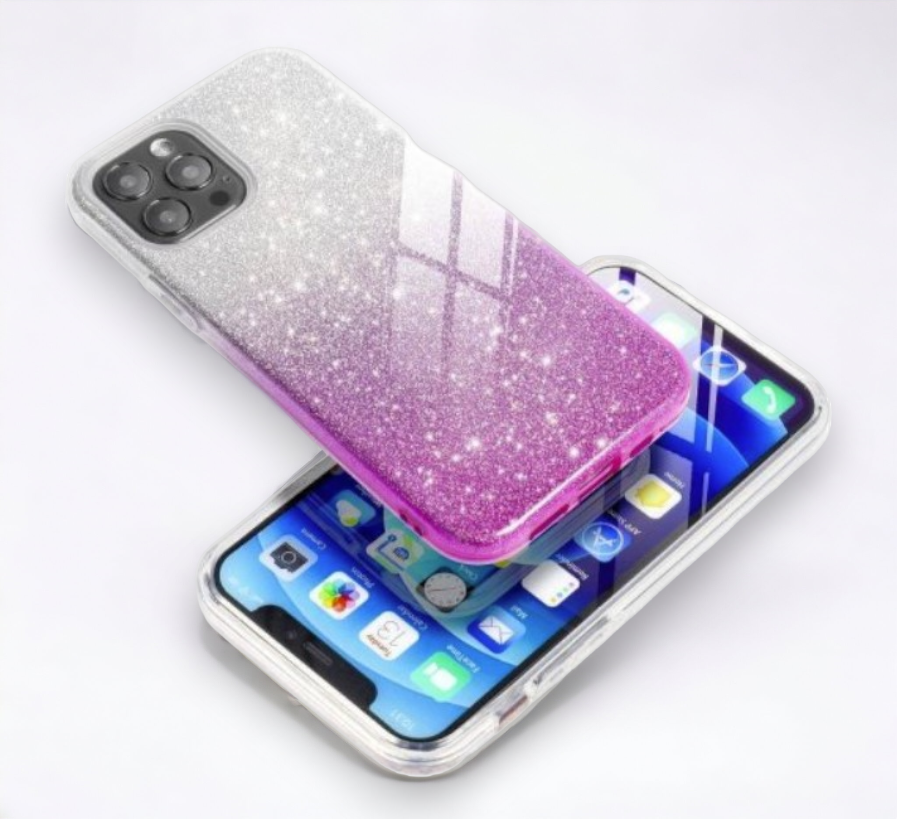 Silikonski ovitek "Bling" za iPhone 13 Mini – Infostyle