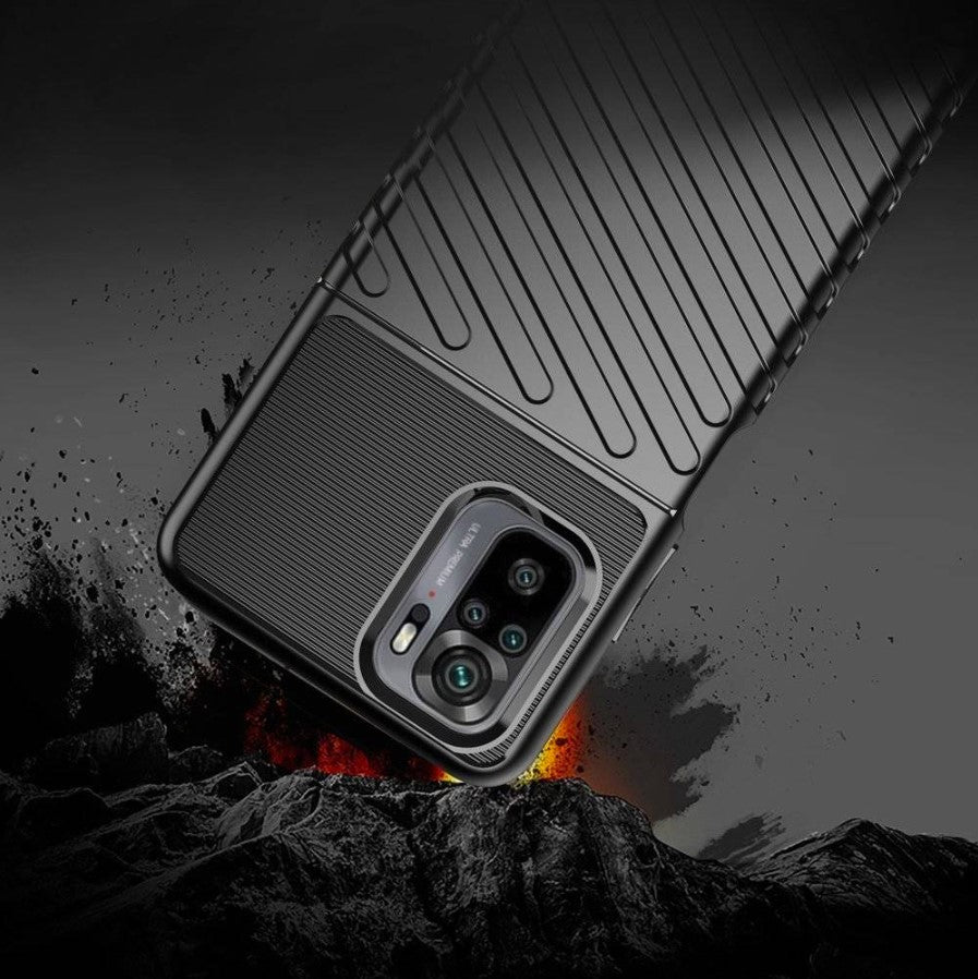 Ovitek "Thunder" za Xiaomi Redmi Note 10 Pro - Črna – Infostyle