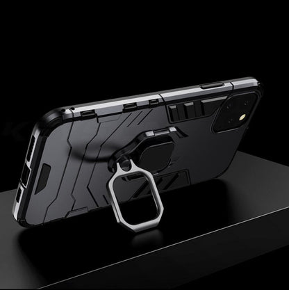 Silikonski ovitek "Ring Armor" za Samsung Galaxy A54 5G - Črna – Infostyle