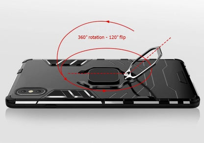 Silikonski ovitek "Ring Armor" za Samsung Galaxy A54 5G - Črna – Infostyle