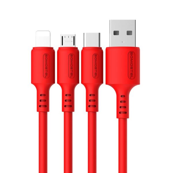 Polnilni in podatkovni kabel Nora C – Somostel – Vijolična