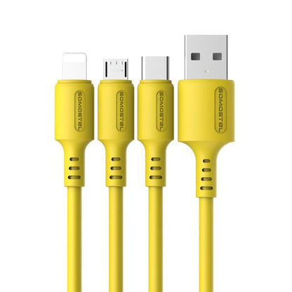 Polnilni in podatkovni kabel Nora C – Somostel – Rumena