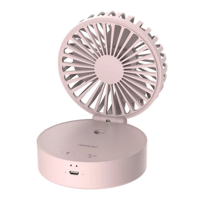 Prenosni ventilator z meglico in ambientno svetilko – Somostel – Modra