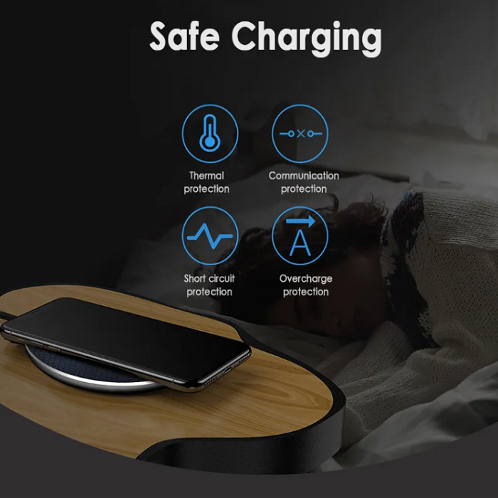 Brezžični polnilec Fast Charger - Črna – Infostyle