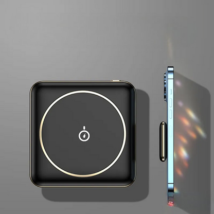 Magnetna polnilna postaja 10.000mAh – Infostyle – Črna