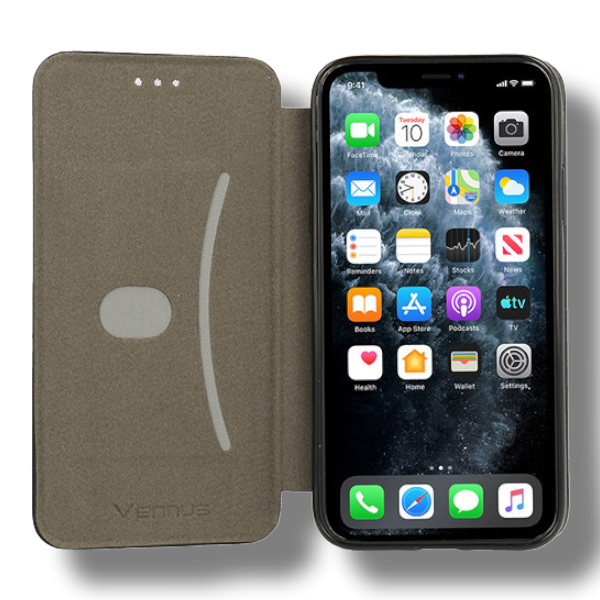 Preklopna torbica "Magnum" za Xiaomi Mi 10 Pro - Črna – Vennus