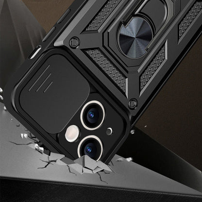 Silikonski ovitek "ring camera protect" za Samsung S23 Plus - Črna – Infostyle