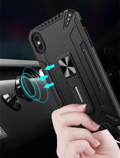 Silikonski ovitek "Shock Armor" za Samsung S22 Plus - Črna – Infostyle