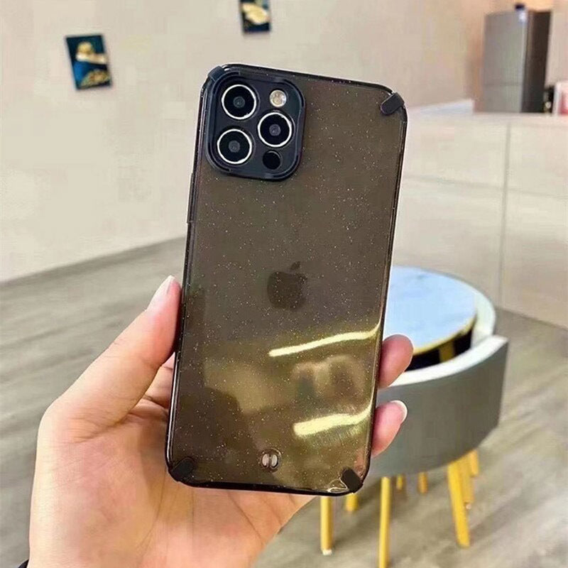 Silikonski ovitek "Armor Glitter" za iPhone 13 Mini – Infostyle