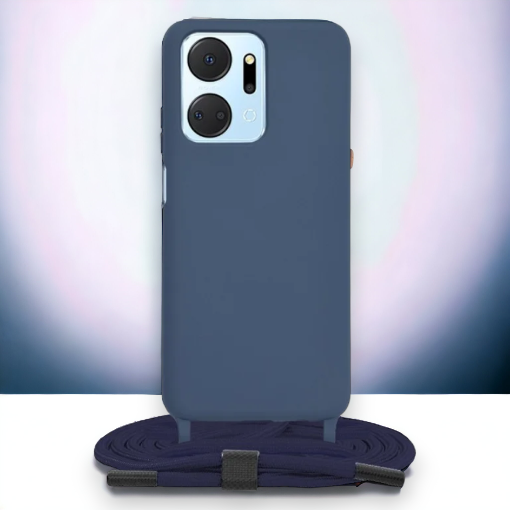 Silikonski ovitek "Crossbody Lanyard" za Honor X7a – Techsuit