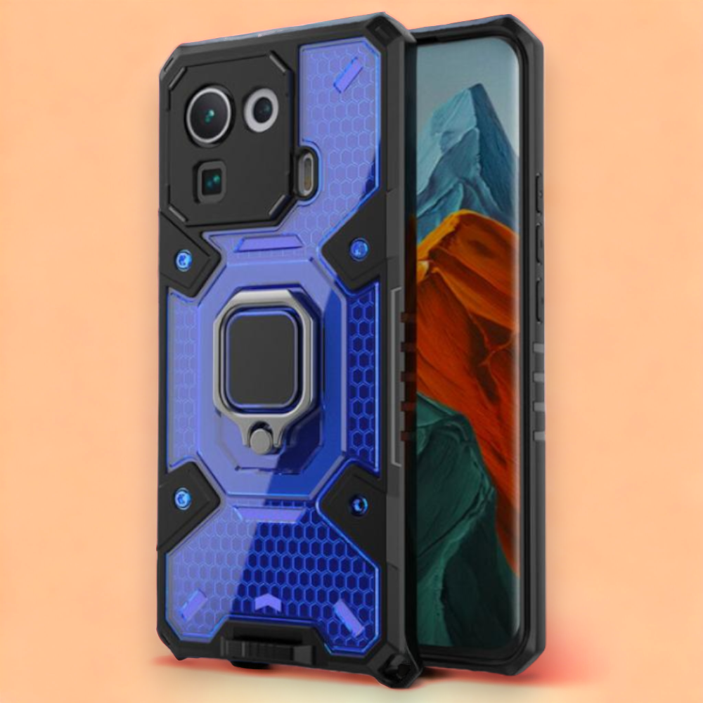 Silikonski ovitek "Honeycomb armor ring" za Xiaomi 11 Pro – Infostyle