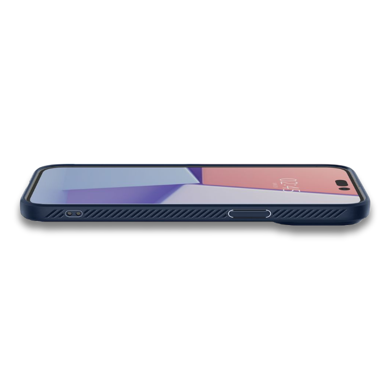 Ovitek Spigen "Liquid Air" za iPhone 14 Pro Max - modra