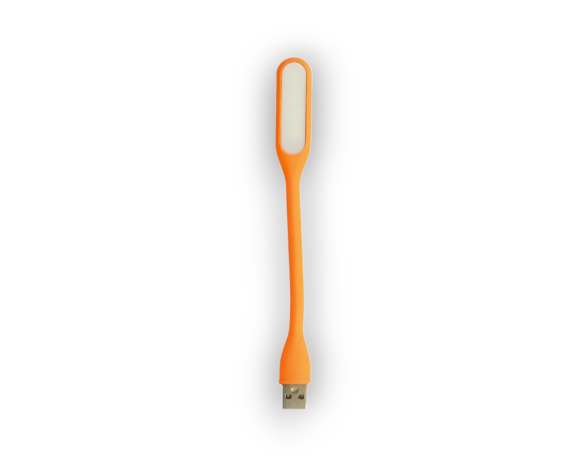 Mini silikonska LED USB lučka v 9 barvah – Infostyle – Vijolična