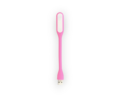 Mini silikonska LED USB lučka v 9 barvah – Infostyle – Temno modra