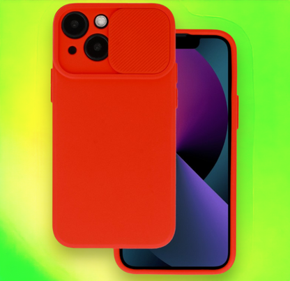 Silikonski ovitek "Camshield Soft" za iPhone 13 – Infostyle – Svetlo roza / TPU silikon
