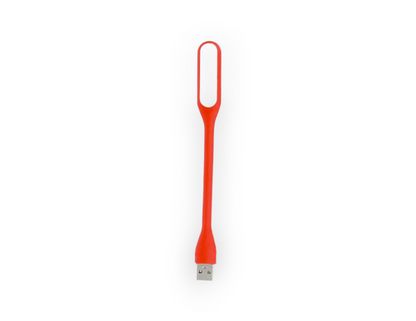 Mini silikonska LED USB lučka v 9 barvah – Infostyle – Roza
