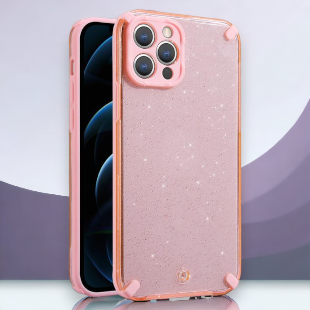 Silikonski ovitek "Armor Glitter" za iPhone 13 Mini – Infostyle