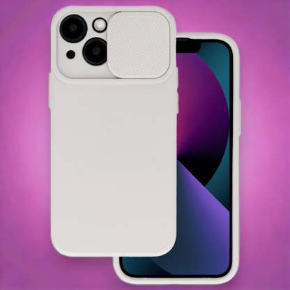 Silikonski ovitek "Camshield Soft" za iPhone 14 Plus – Infostyle – Vijolična / TPU silikon