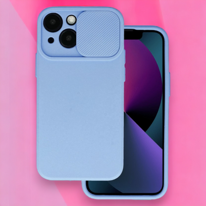 Silikonski ovitek "Camshield Soft" za iPhone 13 – Infostyle – Zelena / TPU silikon