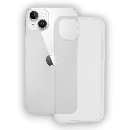 Silikonski ovitek "Ultra slim" za iPhone 14 Plus (0.3 mm) - Prozoren – Infostyle – Prozorna / Silikon