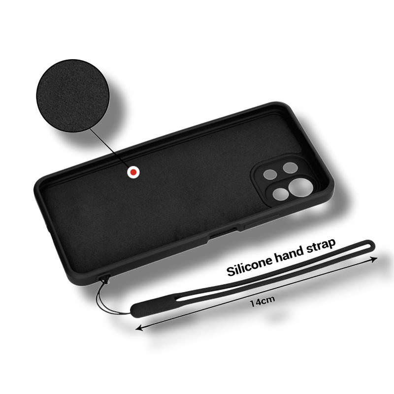 Silikonski ovitek "Silicone Ring" z držalom za iPhone 14 Plus – Vennus – Svetlo roza / TPU silikon