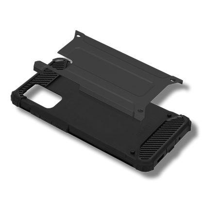 Silikonski ovitek "armor carbon" za iPhone 12 Pro Max - Črna – Infostyle